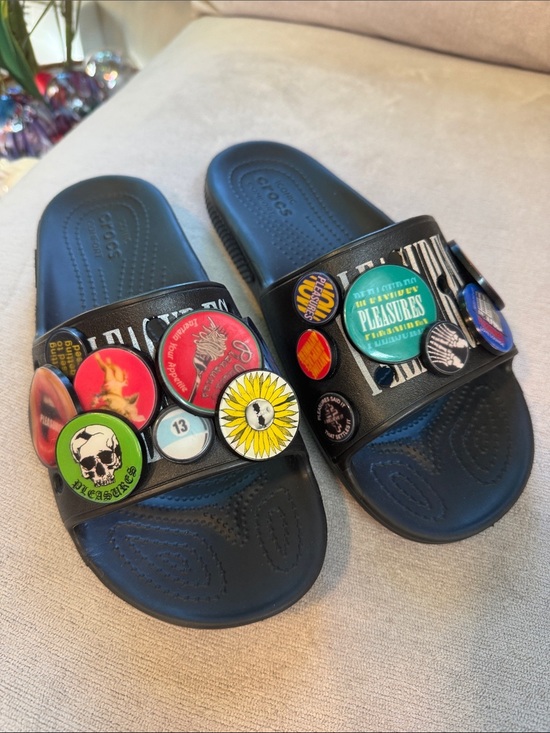 Crocs x Pleasures Slides
